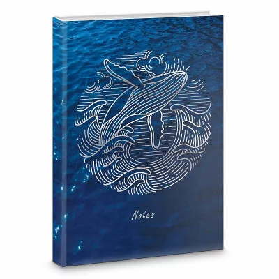 Евротетрадь А6+ 120х170 64л. Интегральный переплет клетка Sea ЕТИФ664406