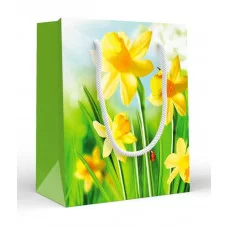 Пакет подарочный (S) "Нарциссы" 152002274