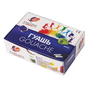 Гуашь КЛАССИКА 20 мл 6 цв. Луч 062814