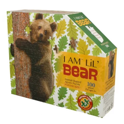 Пазл Медведь 100 деталей IАМ4003