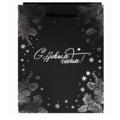 Dream Cards Пакет подар.с мат.лам.и тис.ф.26x32x10см(L) Мерцание в тени 190г ПКП-8282