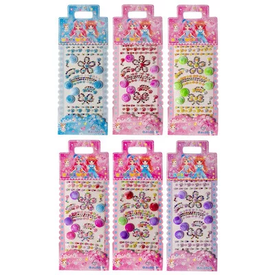 Наклейки-стразы Alingar, акриловые, пакет с европодвесом, "Лето" AL9594