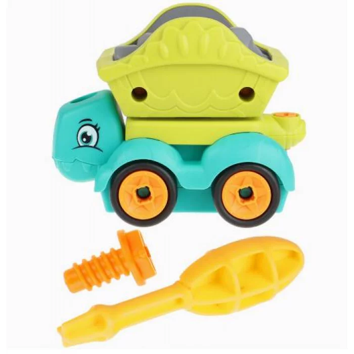 Игрушка конструктор. Динозавр в наборе отвертка 19х30см, в пакете 2313323