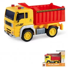 Грузовой автомобиль 1:20 инерционный на батарейках(свет,звук WY511A