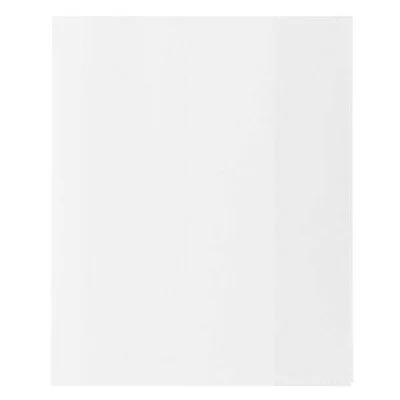 Комплект обложек для тетрадей 10 шт пластик 150 мкм РЕГИСТР (210х350) матовые прозрачные 037858