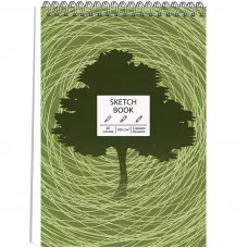 Скетчбук А5 40л "SKETCHBOOK. Tree"  КанцЭксмо ТС5405048