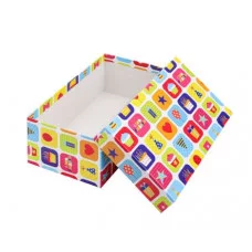 Коробка прямоугольная подарочная Вечеринка 17,5 х 11 х 7 см РазборКОР-4527