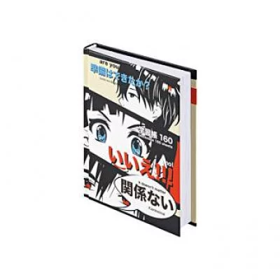 БЛОКНОТ-ПРЕСТИЖ  А6. 160 Л. "MANGA ANIME"  3-160-002/40 3-160-002/40