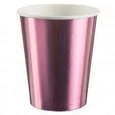 Стаканы (250 мл) Розовый, Металлик, 6 шт. 6231872