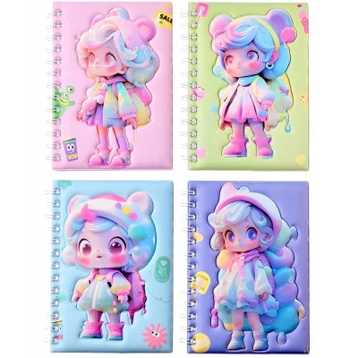 Блокнот ДЕВОЧКИ 17.8 х 13 см, 80 л. M-3136