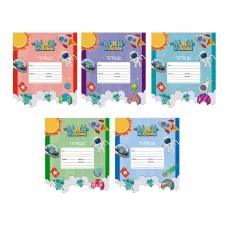 Тетрадь А5 24л "Космические истории"  КанцЭксмо ТКЛ248306