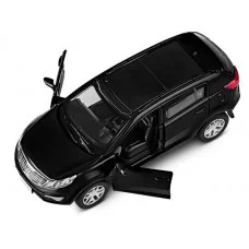 ТМ "Автопанорама" Машинка металлическая 1:39 KIA SPORTAGE R, черный, откр. двери, инерция, в/к 17,5*12,5*6,5 см JB1251434
