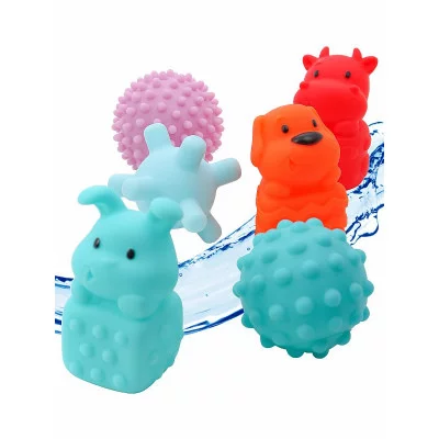 Набор игрушек для купания -3 (6шт.,в сетке) (Арт. И-7884)