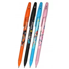 Ручка шариковая ErichKrause R-301 Stick Ну, Погоди! Каникулы 0.7, цвет чернил синий 62638