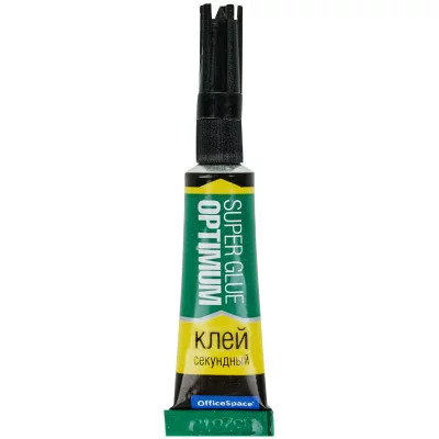Клей секундный OfficeSpace "Super Glue Optimum", 3г, лента Спейс 278008
