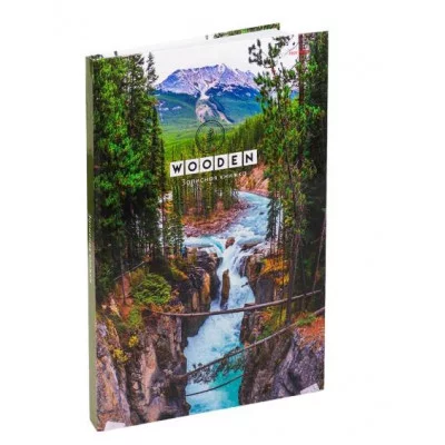 ЗАПИСНАЯ КНИГА А4 200л. УЩЕЛЬЕ В ЛЕСУ (200-5765) перепл. 7БЦ, глянц.ламинация 200-5765
