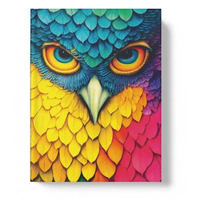 Ежедневник А6 128л "Яркая птица" КанцЭксмо ЕЖИ24612805