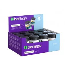 Точилка пластиковая Berlingo "Glyph", с контейнером, 1 отверстие 352560