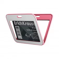 Бейдж горизонтальный ErichKrause книжка, размер вставки 85х54 мм, ассорти, 62101