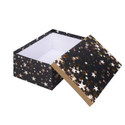 Коробка прямоугольная подарочная Звездопад 21X15X8,5 см РазборКОР-7817
