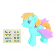 Конструктор "Сказочная лошадка", 5 деталей+ наклейки, цвета МИКС 1533707