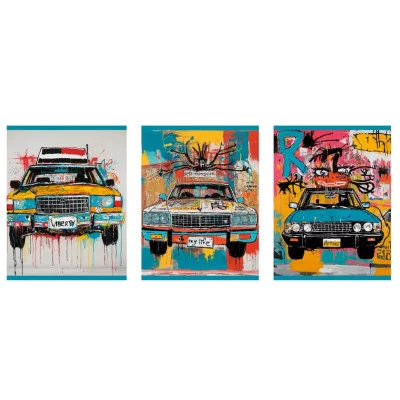 Тетрадь А5 48л "Красочные машины" КанцЭксмо ТКЛ489164