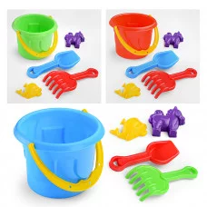 Набор для игры в песке с ведром мини №1 7353