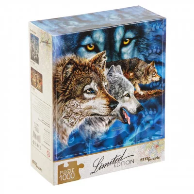 Пазлы 1000 "Найди 12 волков" (Limited Edition) 79806