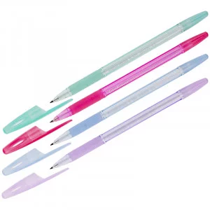 Ручка "R-301 Grip Spring" син 0.7/140мм корп тонир асс ERICH KRAUSE 39532 087601