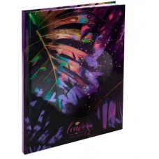 ЕЖЕДНЕВНИК А5,80л. ЯРКИЕ ЛИСТЬЯ - 1 (80-9265) 7БЦ,хол. фол, недатированный 80-9265