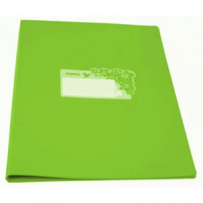 Папка-скоросшиватель пруж 0,7мм БЮРОКРАТ "Tropic" салатовый TR07Plett 315703