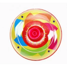 Юла 11см "Цветная 3" цвет микс И-4336