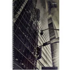 Записная книга на гребне А4 120л. ВЫСОТКИ МЕГАПОЛИСА (120-9588) (гребень сбоку,глянц.лам., 7БЦ) 120-9588