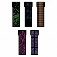 Закладки 60х180 1л "Неоновый микс. 8" КанцЭксмо ЗП50241