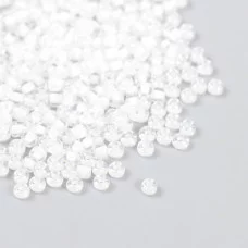 Бисер "Zlatka" 08/0, 3 мм, 10 г 2201 прозрачный 9317363