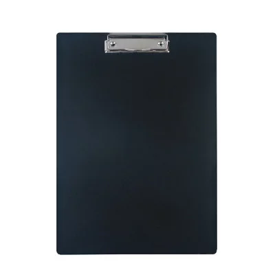 Планшет inФОРМАТ А4 черный пластик с зажимом 031098
