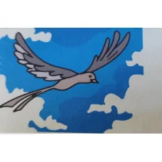 Картина по номерам на холсте 20х16 "Ласточка"(д) КН2015439