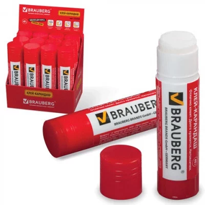Клей-карандаш BRAUBERG 40 г, 222928