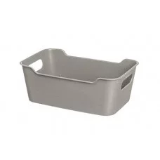 Корзинка универсальная "Mango" 4,1л. 290х180х105мм (серый) ХТ3057