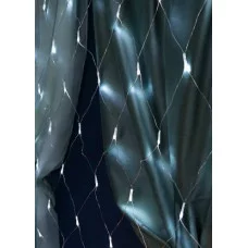 Гирлянда Сетка 3х2м прозр. нить 192 белые лампы 8 реж. Для использования в доме НУ-3637