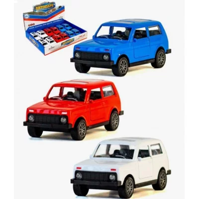 Машинка Метал. Нива 11,5см, 1шт 181-B1A