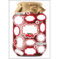 Наклейка на банку Варенье 079482