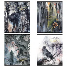 Тетрадь 60л., А5, клетка Greenwich Line "One chapter", матовая ламинация, тиснение фольгой, 70г/м2 361266