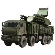 Плакат вырубной А3. Военная техника. Панцирь-С1. Двухсторонний - группа техника 00-00018293 Ф-15674 4630112039979