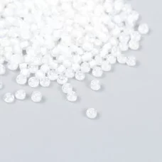 Бисер "Zlatka" 08/0, 3 мм, 10 г 0201 белый 9317285