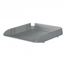 Лоток для бумаг пластиковый ErichKrause Sphere Classic серый 59721