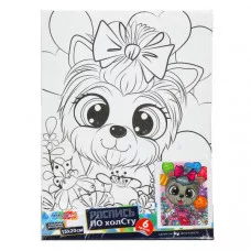 Набор для детского творчества холст для росписи 15*20 см йорк МУЛЬТИ АРТ 383323