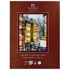 Папка для пастели А3 297х420 мм 10 л 280 г/м2 тонированная бумага слоновая кость Палаццо ПП3-сл 111732
