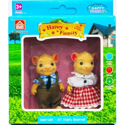 Набор животных Happy Family Семья "Львов" в кор. 012-13C