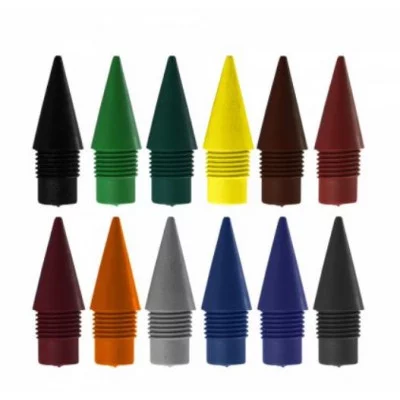 Набор стержней для вечных карандашей, 12 шт. в упаковке, цветные AL11078